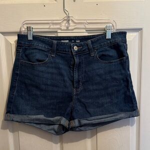 Old Navy Women's Dark Blue Jean Shorts